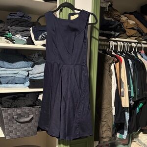 Grace Karin Classic Navy Midi Dress